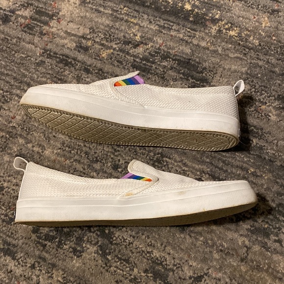 LGBTQ+ Gay Pride Sperrys with Rainbow 🌈 Detail - Picture 3 of 10